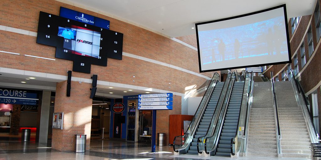 Chesapeake Energy Arena in Oklahoma City, Oklahoma