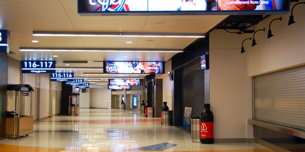 Chesapeake Energy Arena in Oklahoma City, Oklahoma