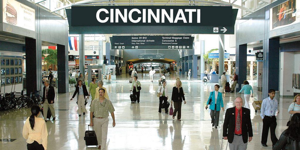 Cincinnati-Northern Kentucky International Airport in Hebron, Kentucky