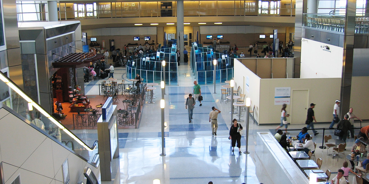 DFW International Airport in Dallas/Ft.Worth, Texas