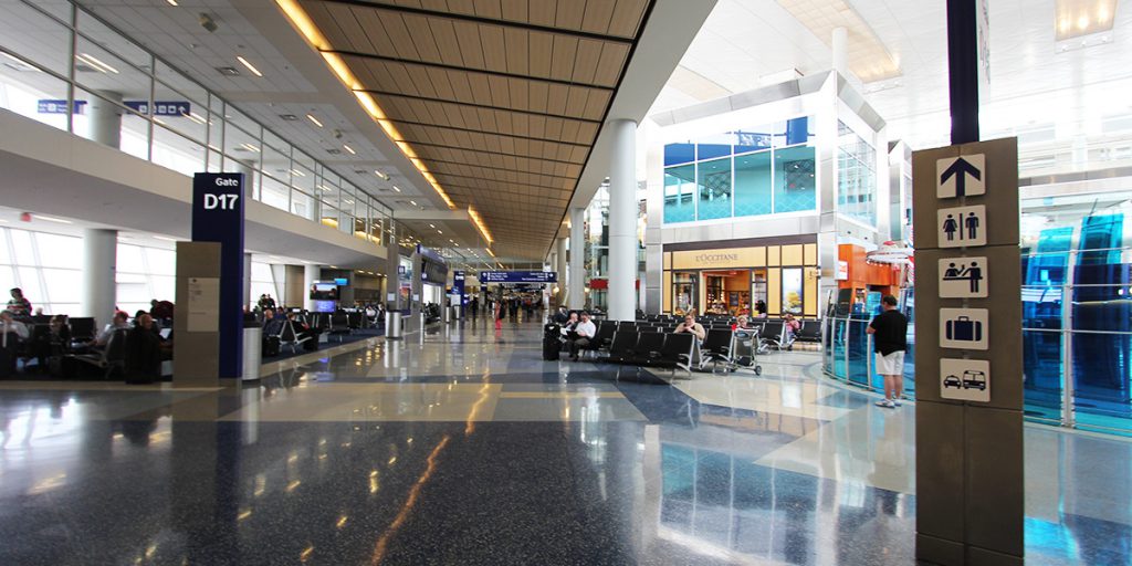 DFW International Airport in Dallas/Ft.Worth, Texas