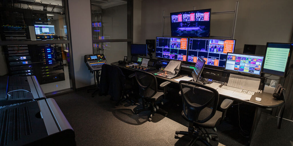 Odessa Christian Faith Center Control Room