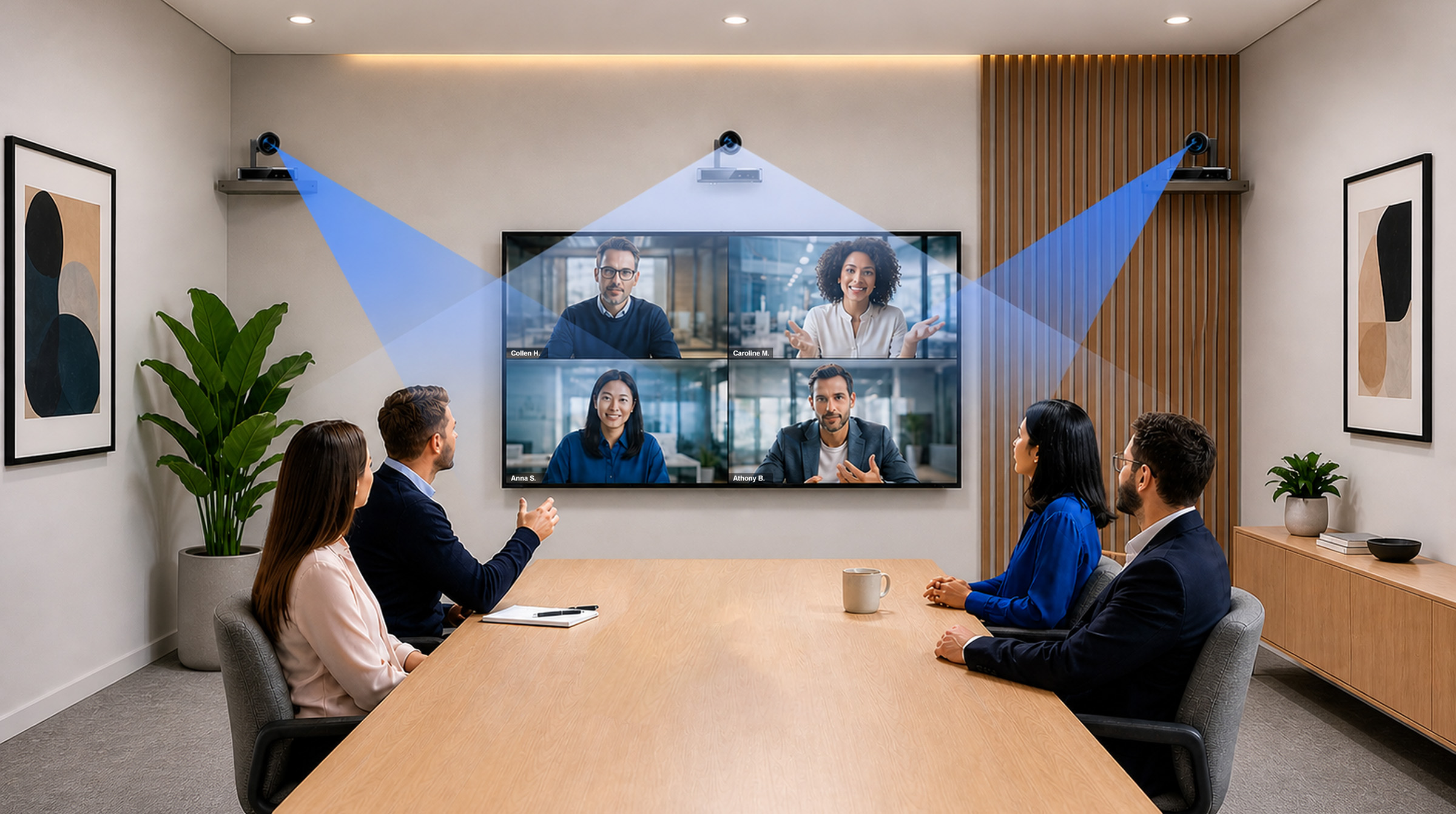 AI Cameras in Conference Rooms