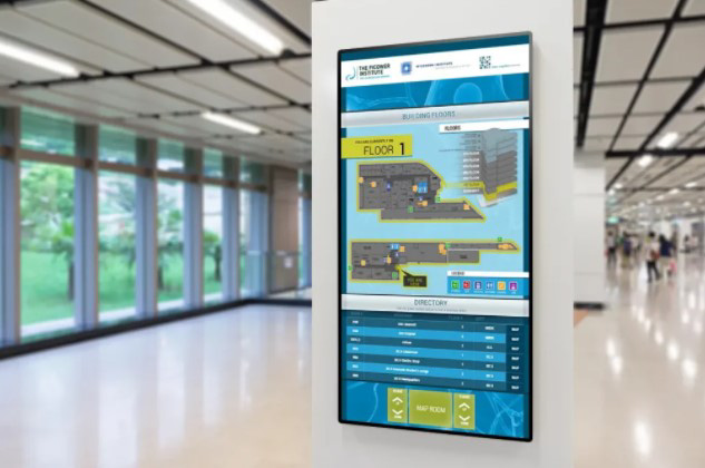Digital Signage - Wayfinding for spots venues