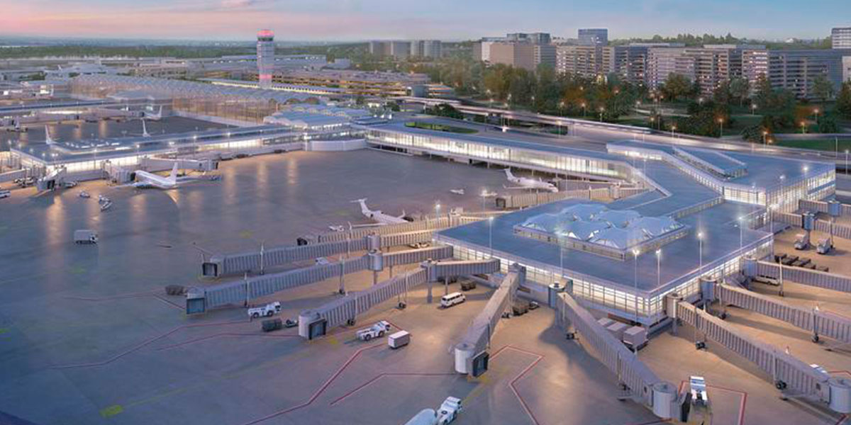 RONALD REAGAN WASHINGTON NATIONAL AIRPORT ADDRESS visual data 7