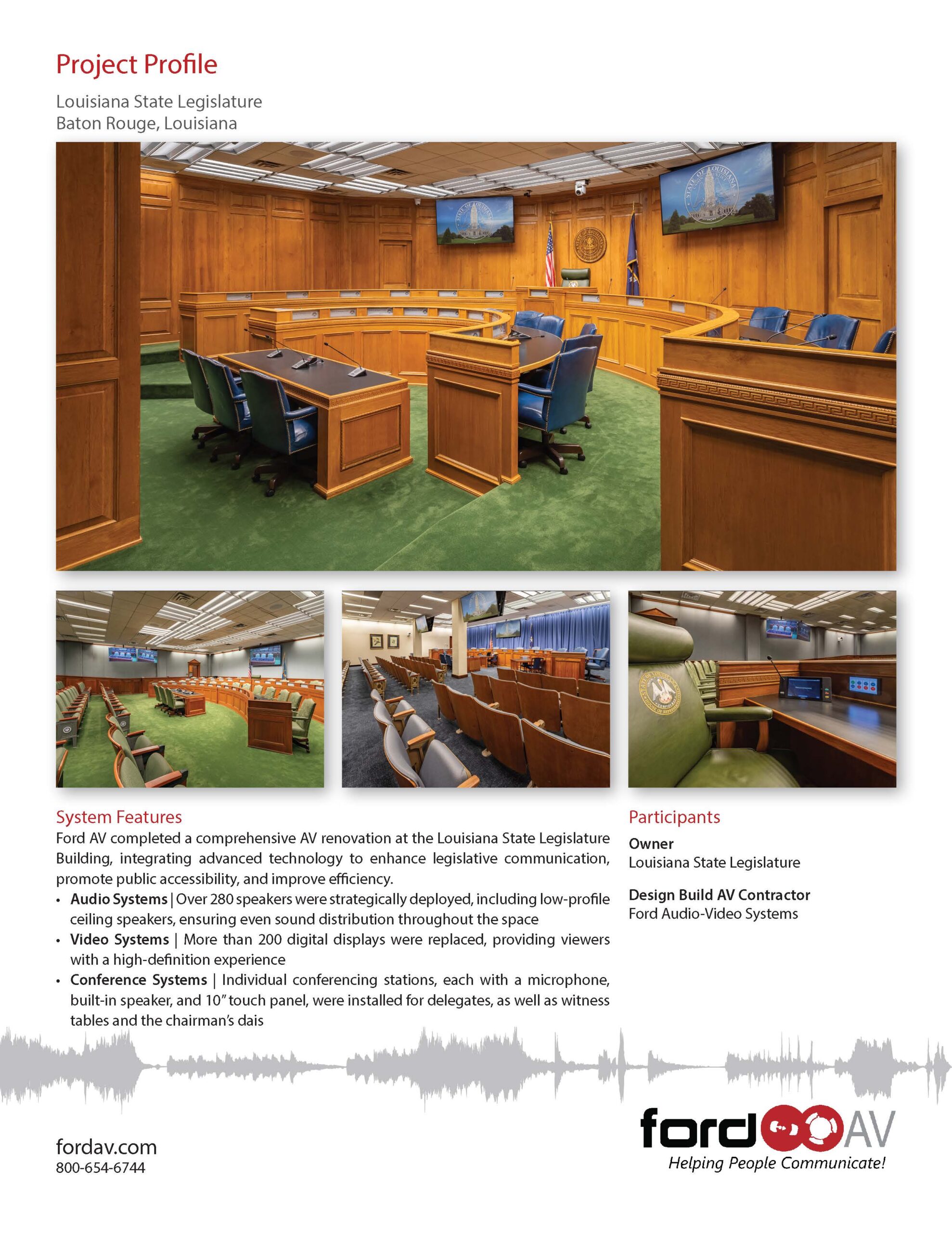 Louisiana State Legislature Project Profile