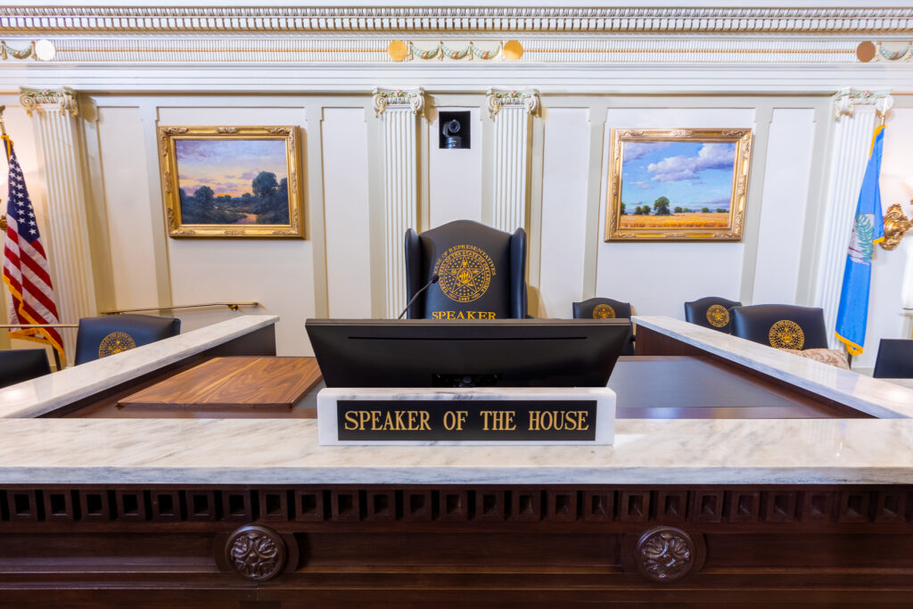 Oklahoma State Capitol House of Representatives Ford AV
