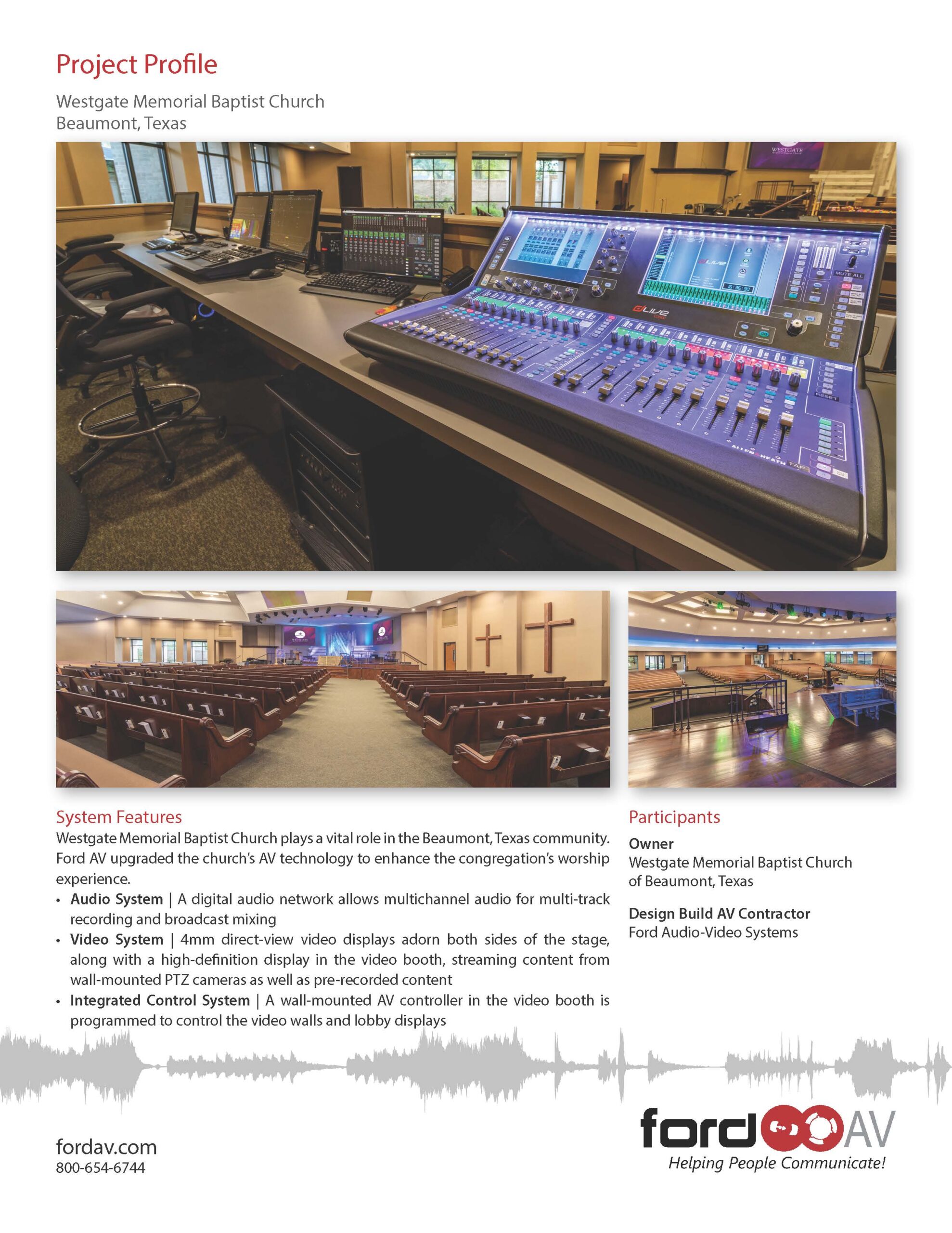 Westgate memorial Baptist Church Case Study