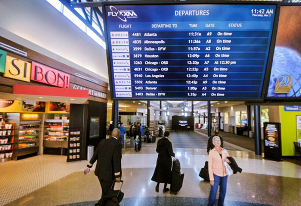 Ford AV installed HD displays to provide information and updates to passengers and touchscreen monitors reduce clutter while maximizing space, offering an all-in-one product and reducing equipment