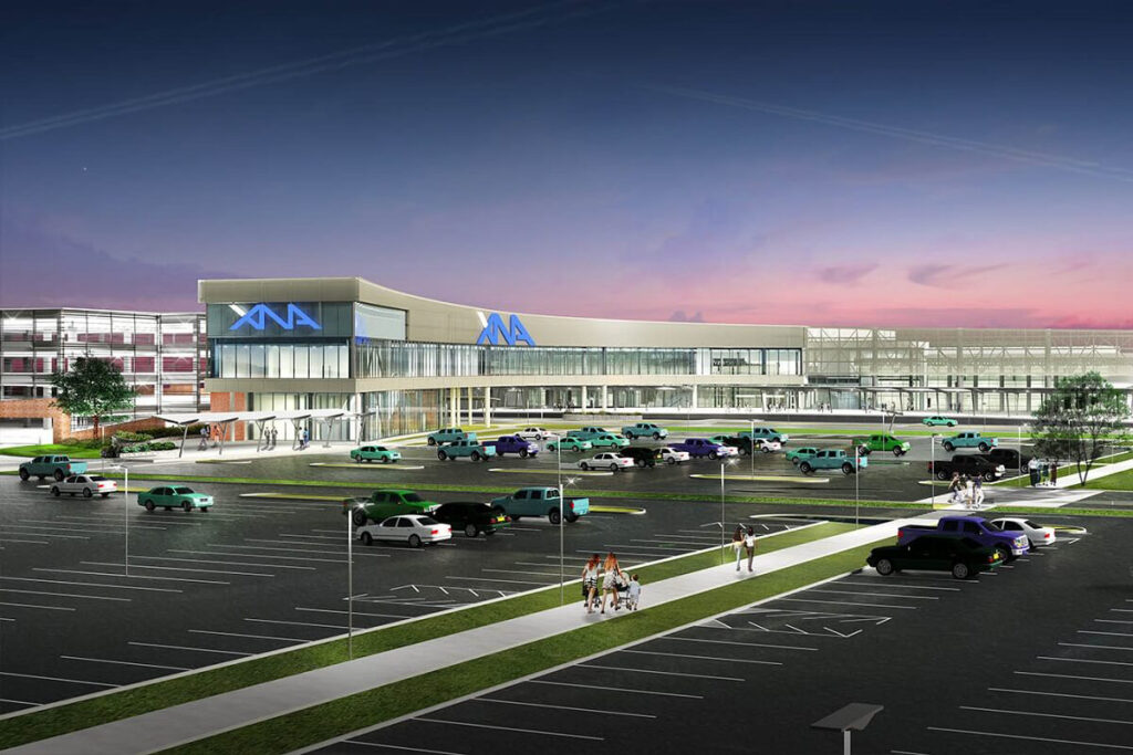 Northwest Arkansas Regional Airport was built in 1998. In 2010, a new concourse was added.