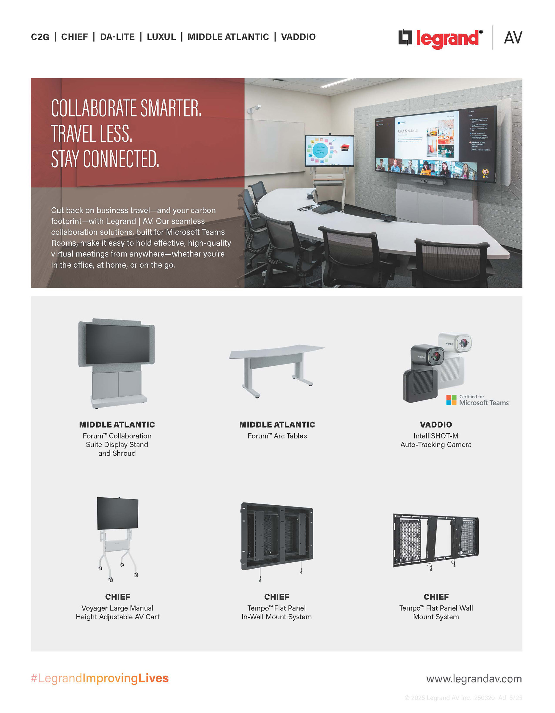 Legrand: Collaborate Smarter, Travel Less. Stay Connected.