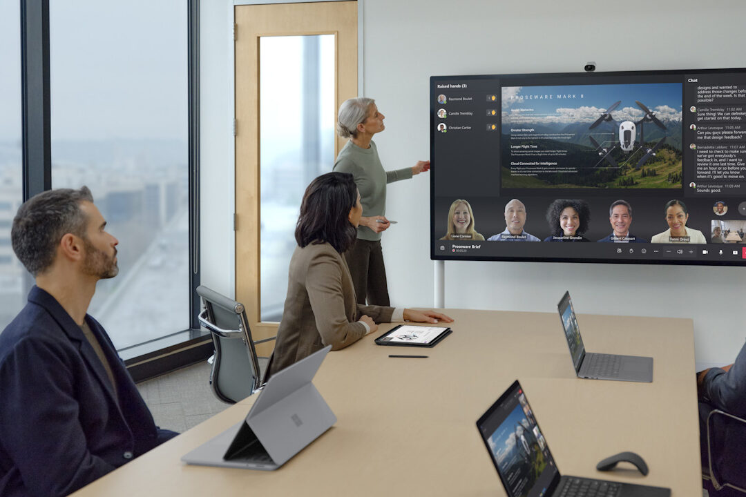 Let employees use technology to reserve conference spaces for presentations, meetings, and private workspaces.