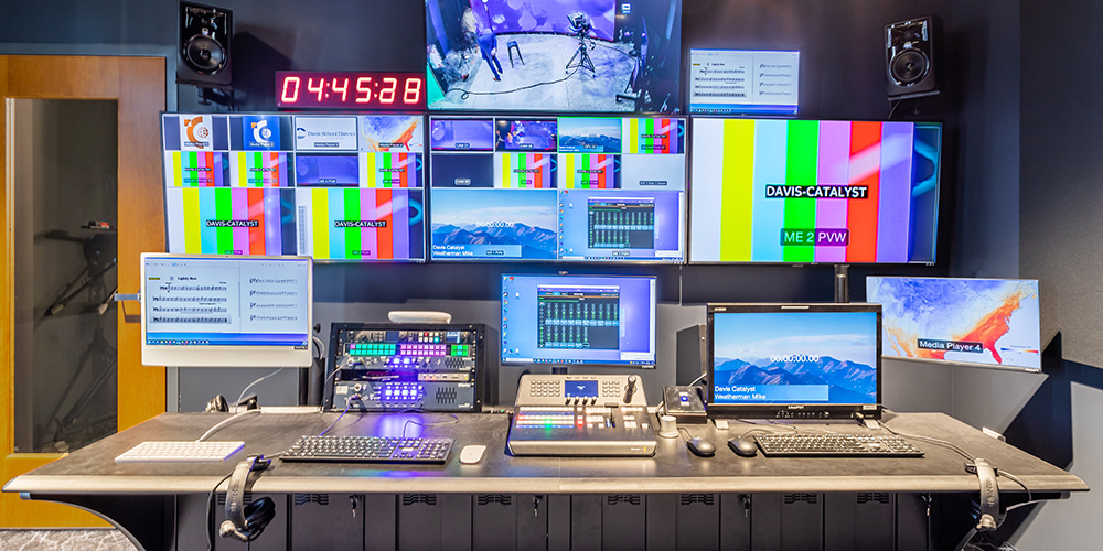 Davis Catalyst Center Control Room and Edit Suite
