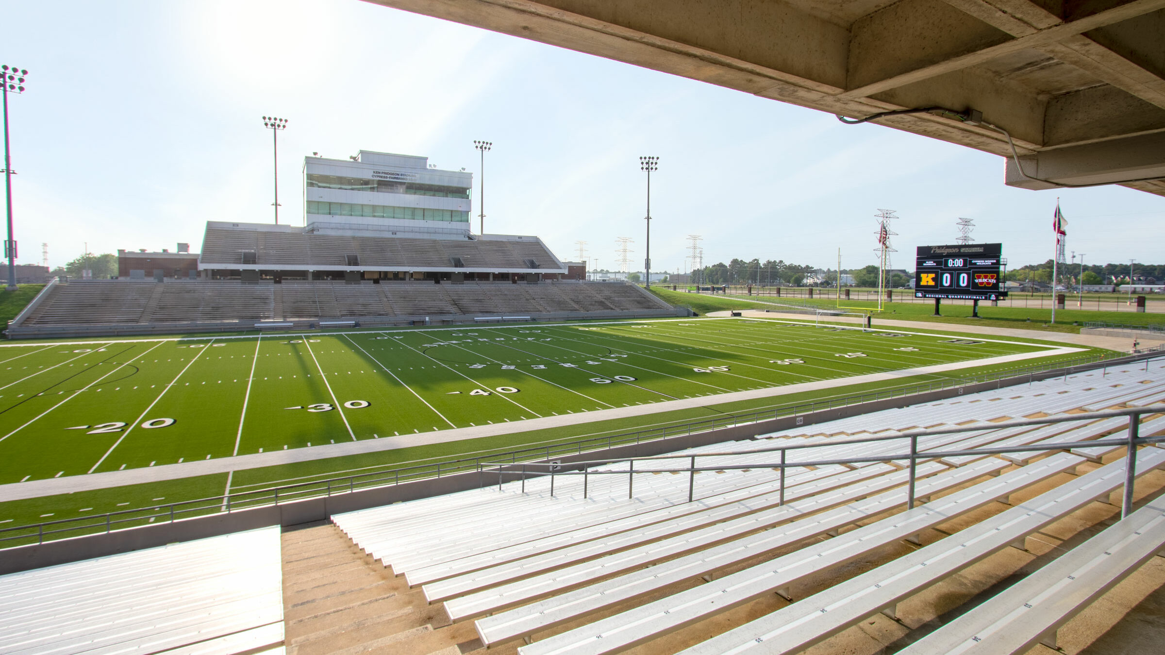 Cy-Fair Stadium AV upgrade