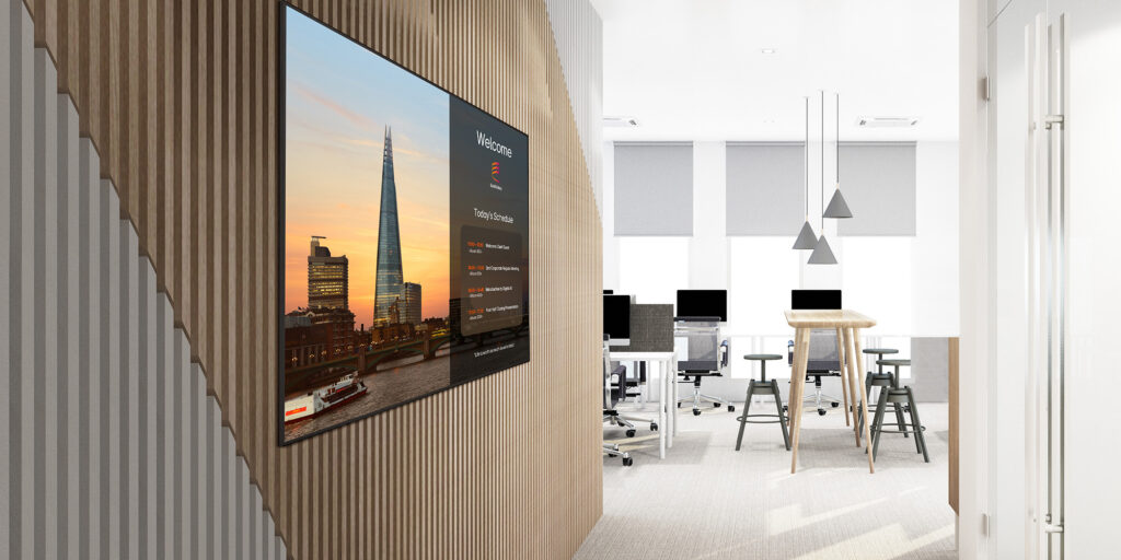 Corporate and Enterprise digital signage with Ford AV