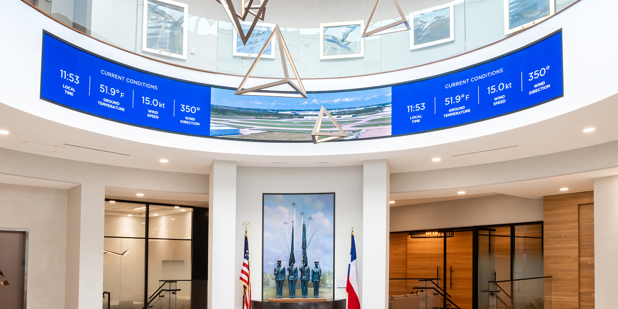 Alliance Airport dvLED Display