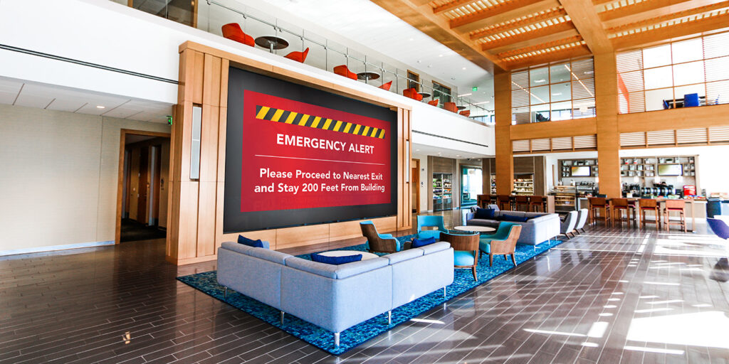 Digital Signage and Visual Paging