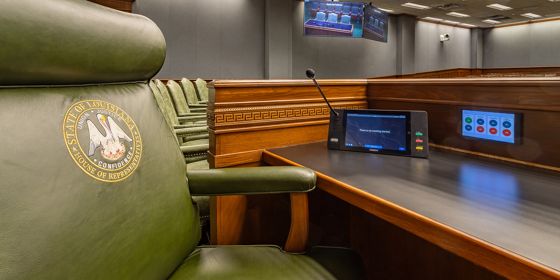 Louisiana State Legislature Voting System for Government by Ford AV