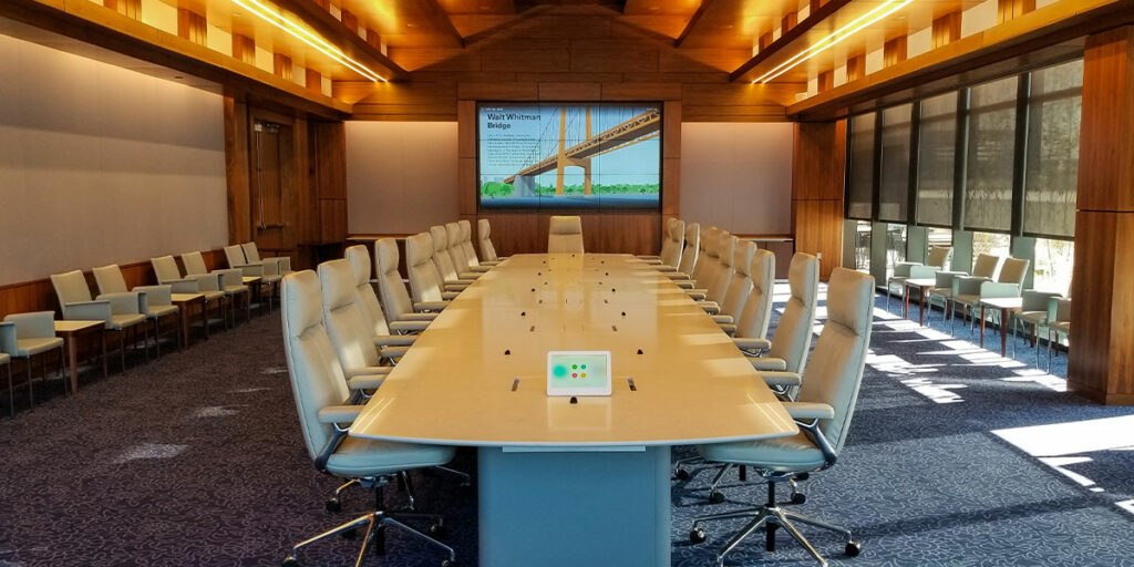Cisco WebEx integration for large conference rooms