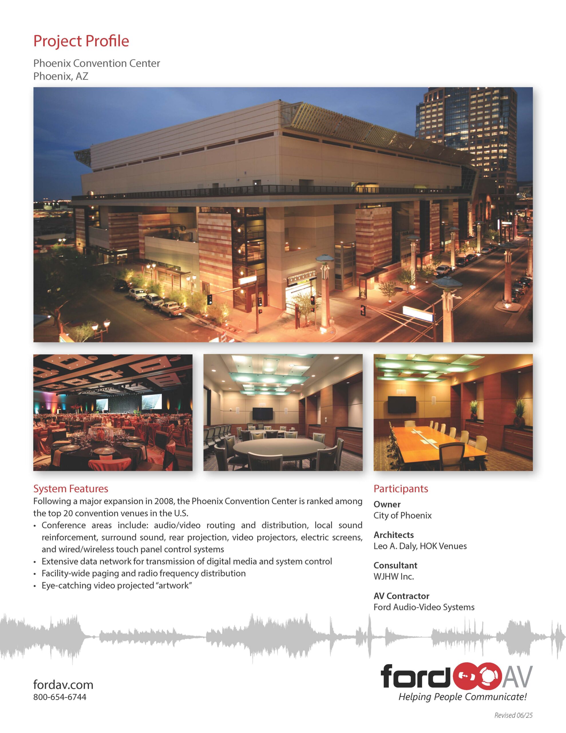 Phoenix Convention Center Project Profile