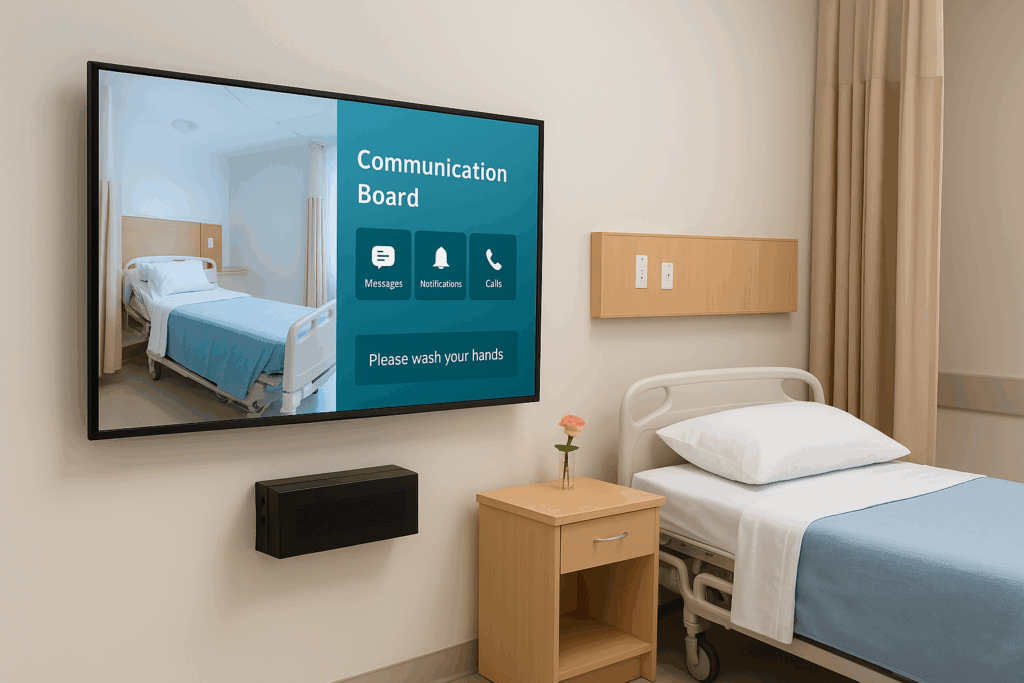 AV integration for hospitals to enhance patient care