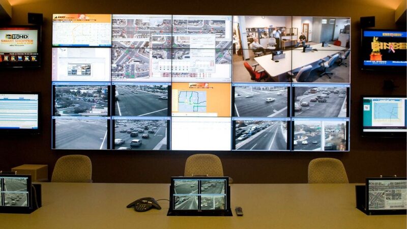 Command and control center video wall