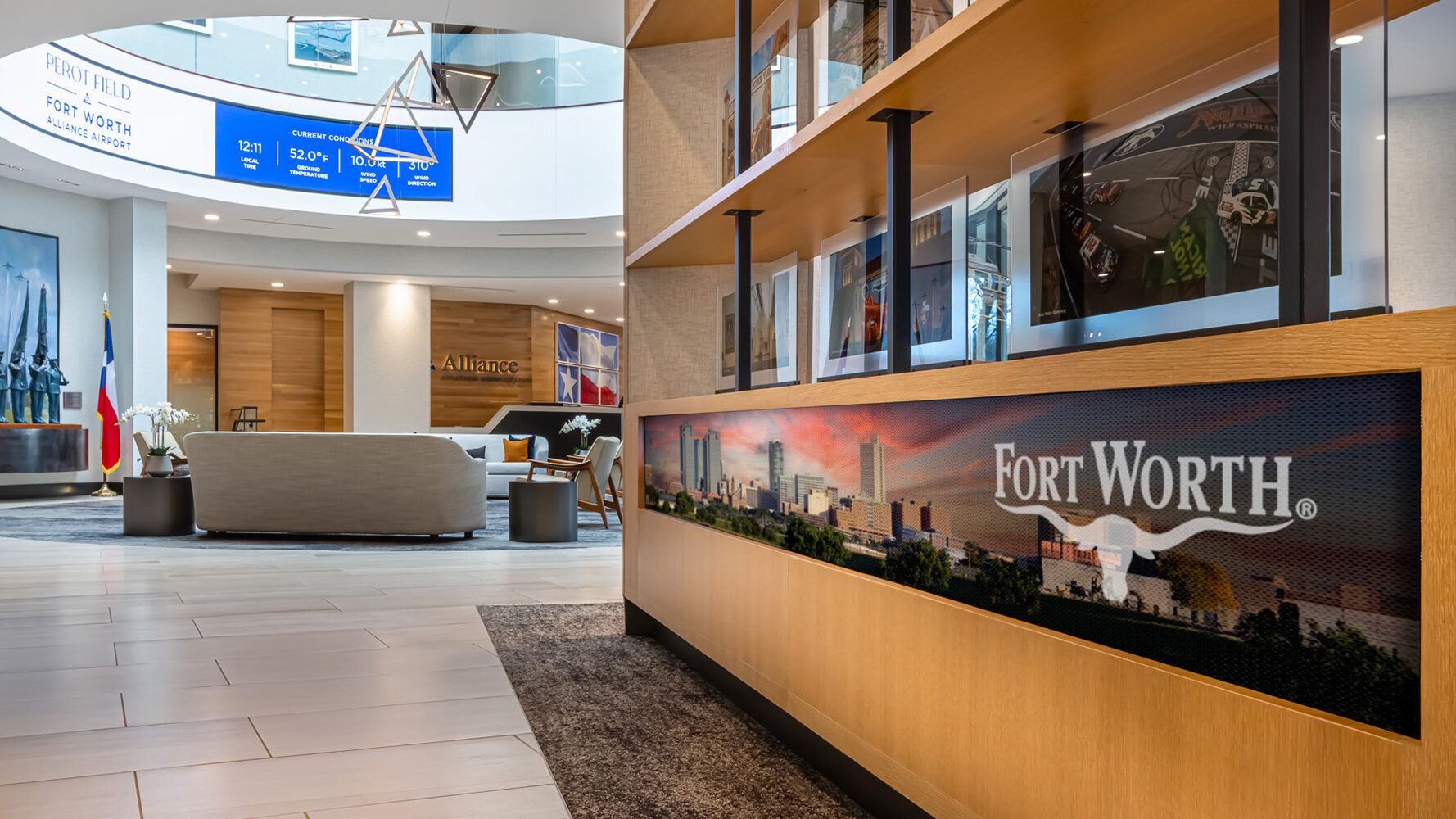 Alliance Airport Transportation AV System