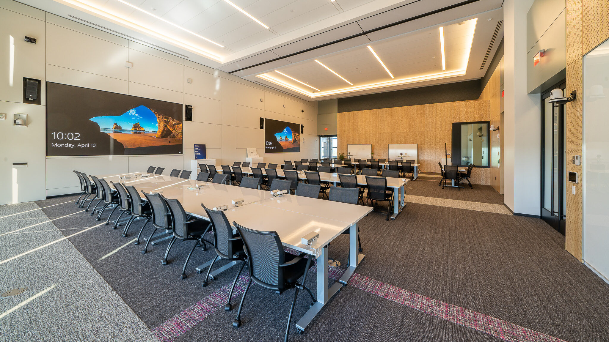 Capital one HQ training room av integration