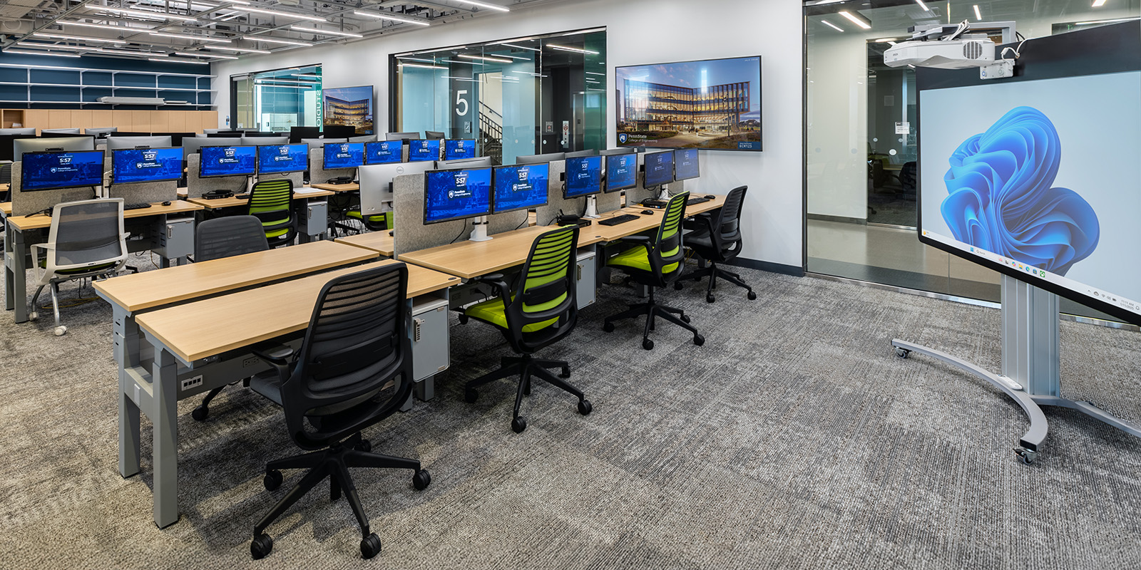 Higher Education Classroom AV System Installation