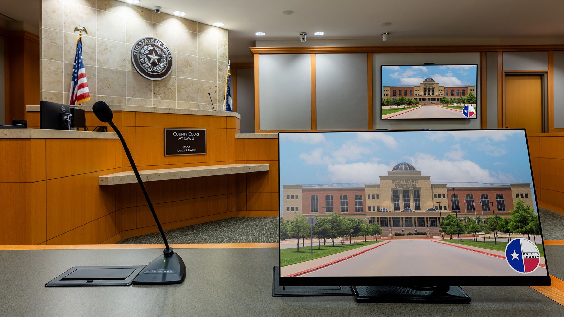 Collin County Courthouse Voice Lift Technology Ford AV