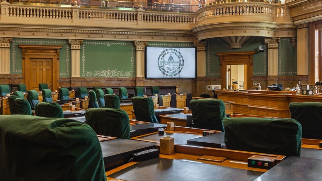 Colorado State House of Representative Chamber AV integration Ford AV