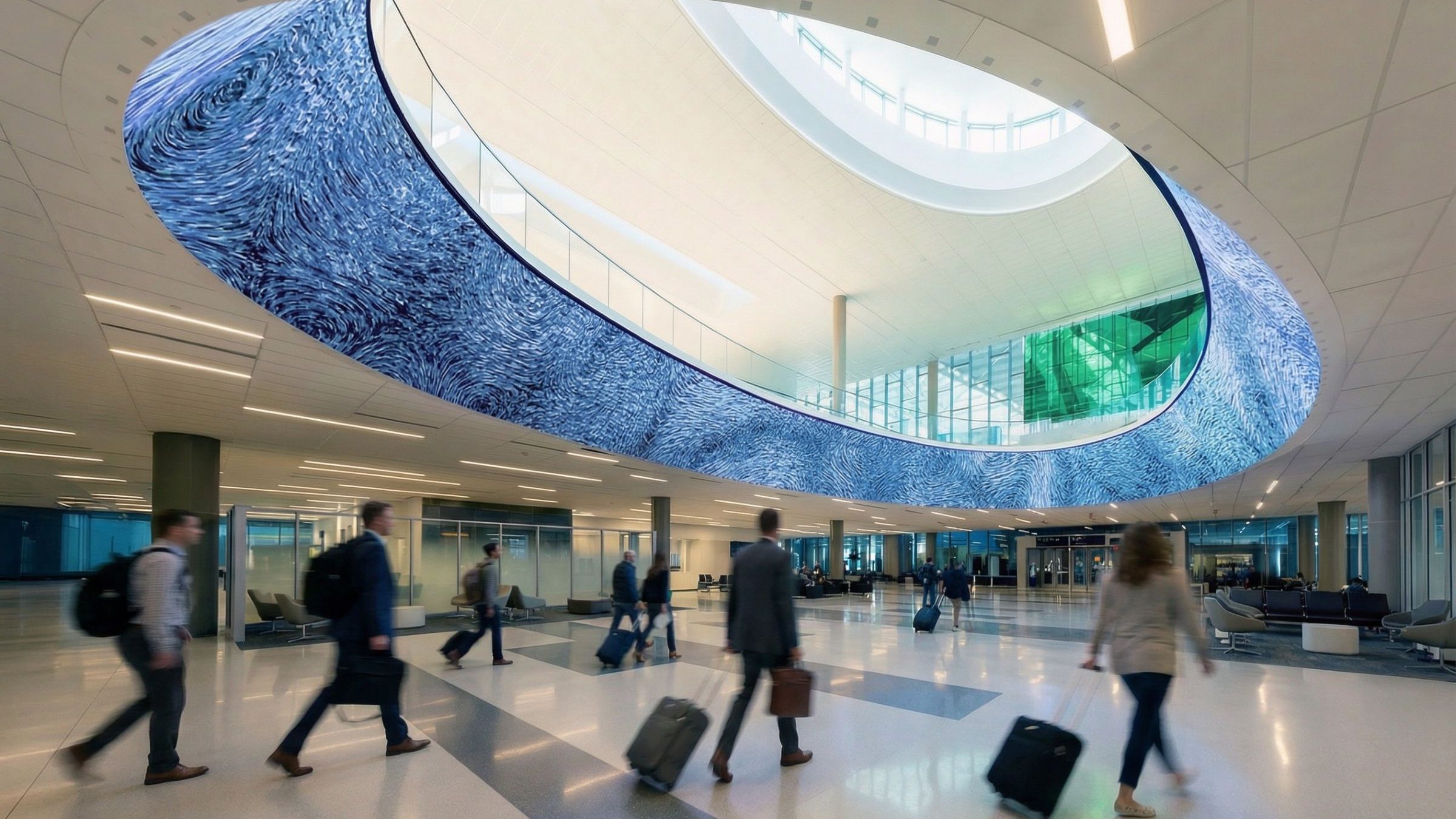 The Oculus at IAH Airport Ford AV