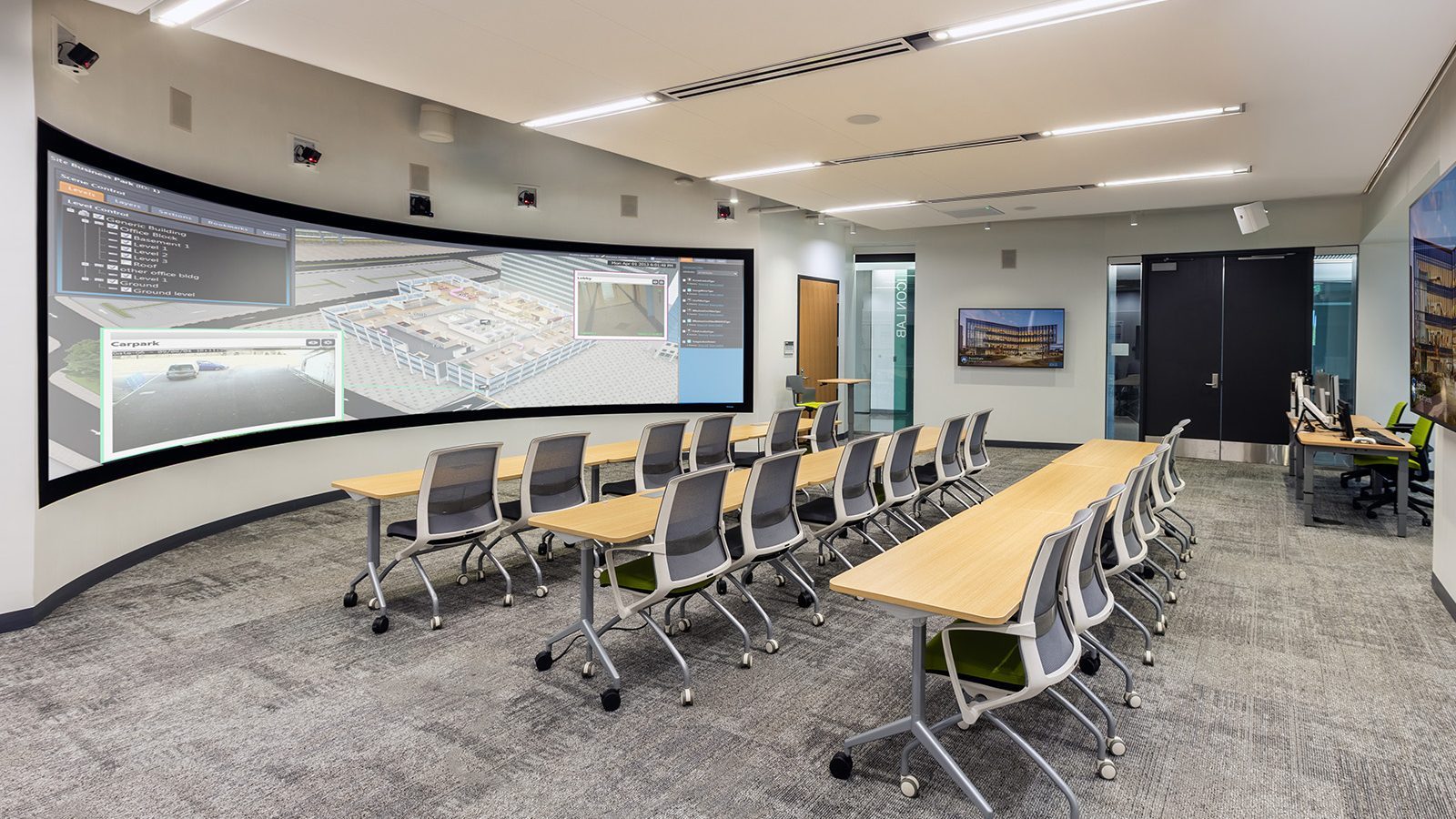 Penn State University Classroom Video Projection AV Technology Ford AV