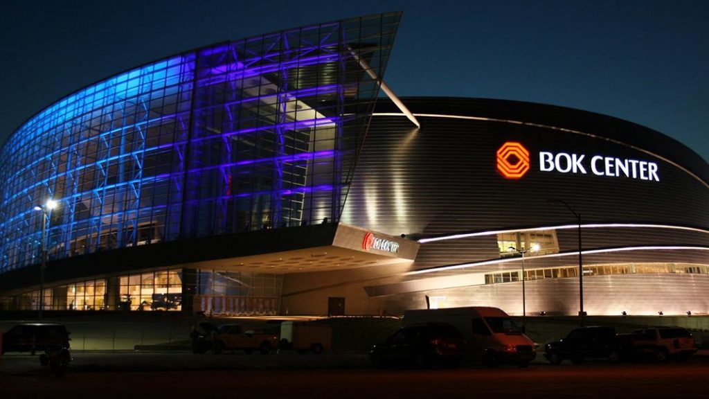 BOK Center in Tulsa, Oklahoma. Ford AV Project
