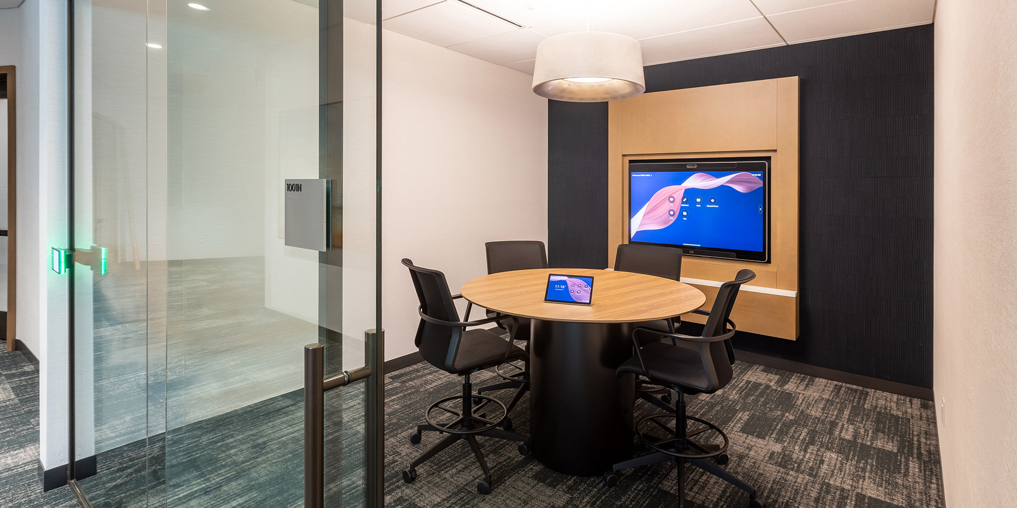 Conference room technology for Deloitte University
