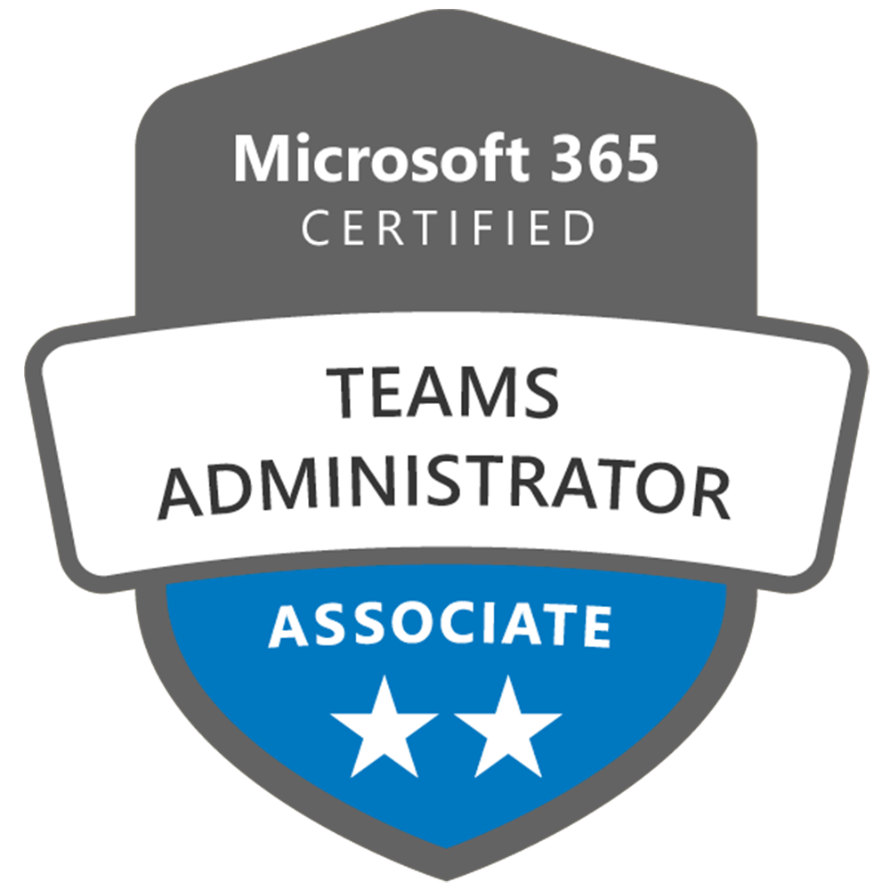 Microsoft 365 Teams Administrator Certified