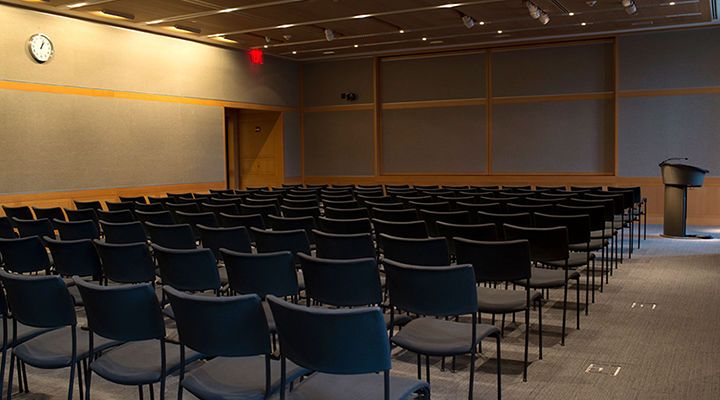 Classroom AV technology installation with Extron AV over IP systems