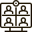 Video conferencing icon for telehealth technology
