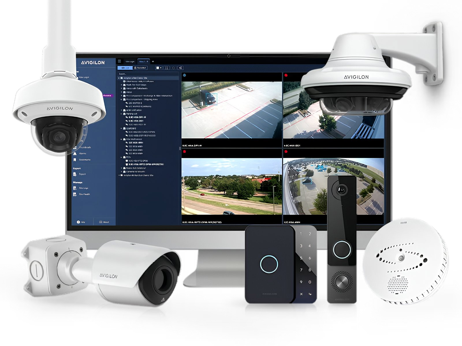 Avigilon security System equipment official partner with Ford AV