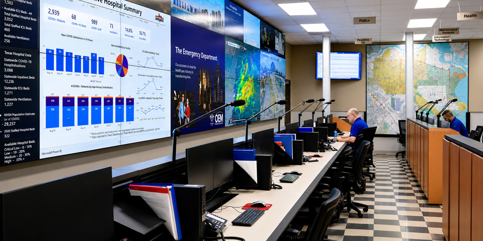 City of Pasadena Emergency Operations Center