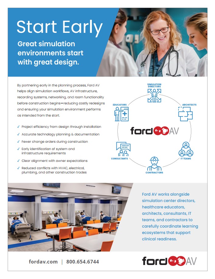 Ford AV Start early medical simulation