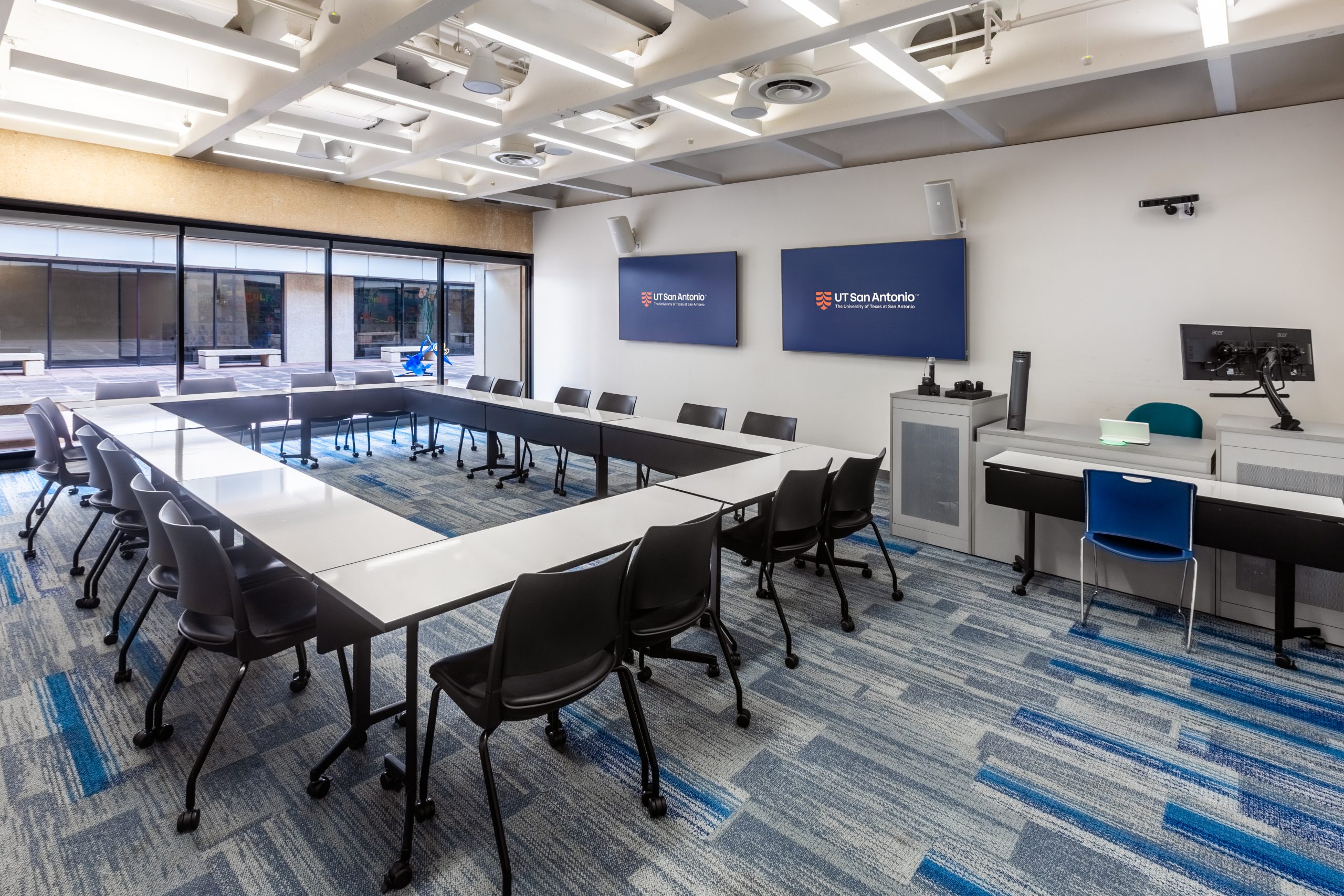 Accessible classrooms, lecture halls, and presentation spaces