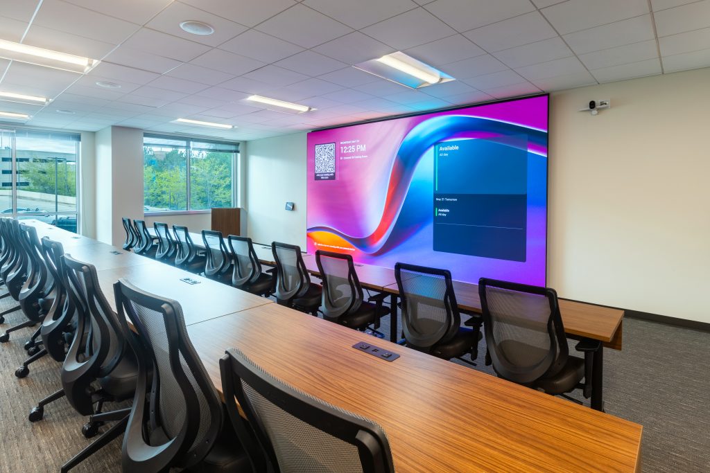 Training room AV Integration from the Denver, CO Ford AV Office